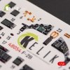 Kelik K48054 JASDF F-2B interior 3D decals for Hasegawa kit (1/48)